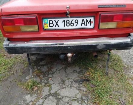 Красный ВАЗ 2107, объемом двигателя 1.5 л и пробегом 125 тыс. км за 1300 $, фото 20 на Automoto.ua