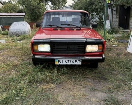 ВАЗ 2107 1991 у Миргороде на Automoto.ua Червоний ВАЗ 2107, об'ємом двигуна 1.5 л та пробігом 30 тис. км за 950 $, фото 9 на Automoto.ua