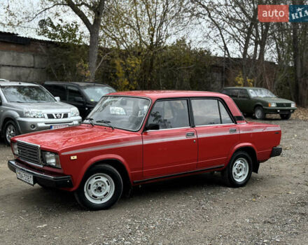 ВАЗ 2107 1991 в Виннице на Automoto.ua Красный ВАЗ 2107, объемом двигателя 1.3 л и пробегом 124 тыс. км за 1750 $, фото 2 на Automoto.ua