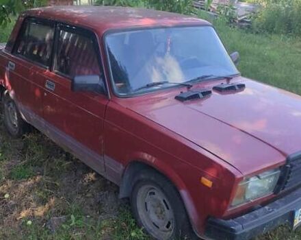 Красный ВАЗ 2107, объемом двигателя 0 л и пробегом 150 тыс. км за 700 $, фото 1 на Automoto.ua