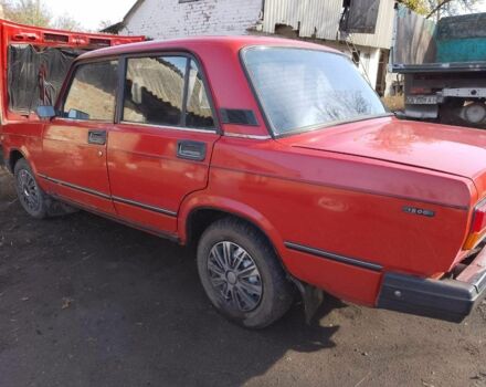 ВАЗ 2107 1991 в Черкассах на Automoto.ua Красный ВАЗ 2107, объемом двигателя 6 л и пробегом 700 тыс. км за 667 $, фото 2 на Automoto.ua