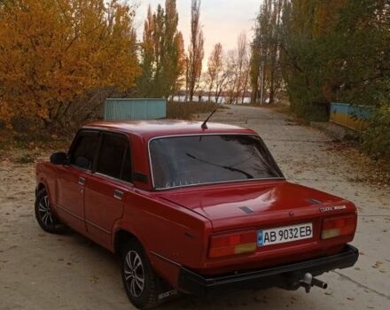 ВАЗ 2107 1991 в Каневе на Automoto.ua Красный ВАЗ 2107, объемом двигателя 1.5 л и пробегом 90 тыс. км за 833 $, фото 5 на Automoto.ua