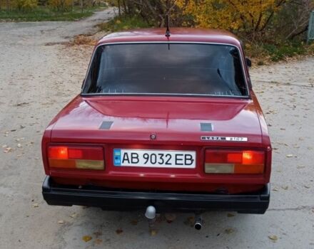 ВАЗ 2107 1991 в Каневе на Automoto.ua Красный ВАЗ 2107, объемом двигателя 1.5 л и пробегом 90 тыс. км за 833 $, фото 3 на Automoto.ua