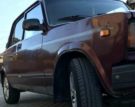 Красный ВАЗ 2107, объемом двигателя 1.6 л и пробегом 376 тыс. км за 1500 $, фото 4 на Automoto.ua