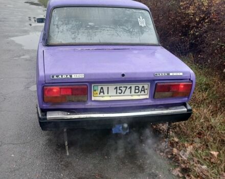 Красный ВАЗ 2107, объемом двигателя 1 л и пробегом 220 тыс. км за 663 $, фото 1 на Automoto.ua