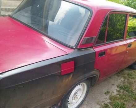 Красный ВАЗ 2107, объемом двигателя 1.6 л и пробегом 1 тыс. км за 600 $, фото 1 на Automoto.ua