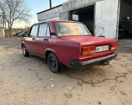 ВАЗ 2107 1991 в Балте на Automoto.ua Красный ВАЗ 2107, объемом двигателя 1.5 л и пробегом 300 тыс. км за 800 $, фото 4 на Automoto.ua