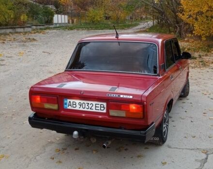 ВАЗ 2107 1991 в Каневе на Automoto.ua Красный ВАЗ 2107, объемом двигателя 1.5 л и пробегом 90 тыс. км за 833 $, фото 2 на Automoto.ua