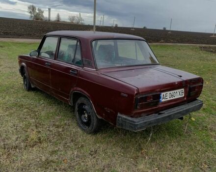 ВАЗ 2107 1991 в Каменское - Днепродзержинск на Automoto.ua Красный ВАЗ 2107, объемом двигателя 1.5 л и пробегом 100 тыс. км за 334 $, фото 4 на Automoto.ua