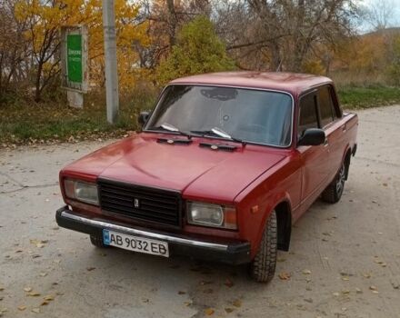 ВАЗ 2107 1991 в Каневе на Automoto.ua Красный ВАЗ 2107, объемом двигателя 1.5 л и пробегом 90 тыс. км за 833 $, фото 7 на Automoto.ua