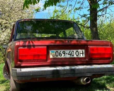 Красный ВАЗ 2107, объемом двигателя 1.5 л и пробегом 0 тыс. км за 650 $, фото 5 на Automoto.ua
