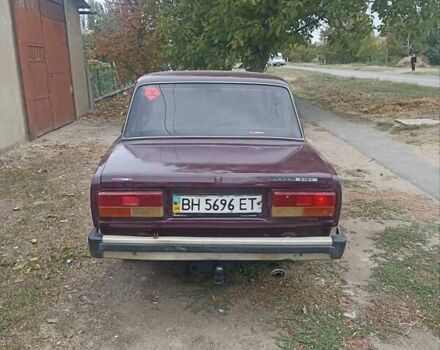Красный ВАЗ 2107, объемом двигателя 1.45 л и пробегом 200 тыс. км за 650 $, фото 9 на Automoto.ua