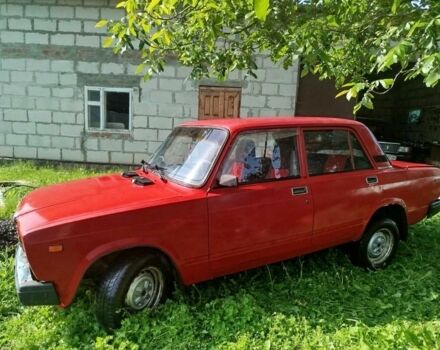 Красный ВАЗ 2107, объемом двигателя 1.5 л и пробегом 40 тыс. км за 800 $, фото 1 на Automoto.ua