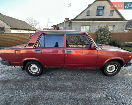 Красный ВАЗ 2107, объемом двигателя 1.45 л и пробегом 63 тыс. км за 500 $, фото 2 на Automoto.ua
