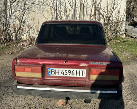 Красный ВАЗ 2107, объемом двигателя 1.45 л и пробегом 100 тыс. км за 700 $, фото 1 на Automoto.ua