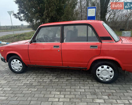 Красный ВАЗ 2107, объемом двигателя 1.45 л и пробегом 35 тыс. км за 1600 $, фото 6 на Automoto.ua