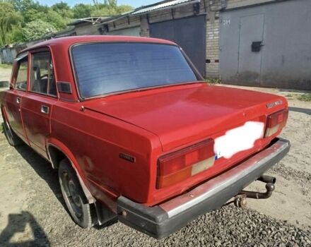 Красный ВАЗ 2107, объемом двигателя 1.5 л и пробегом 40 тыс. км за 800 $, фото 2 на Automoto.ua