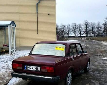Красный ВАЗ 2107, объемом двигателя 15 л и пробегом 0 тыс. км за 840 $, фото 2 на Automoto.ua