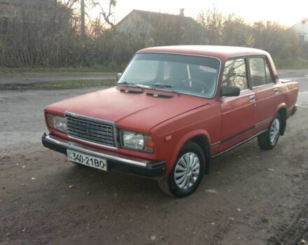 Красный ВАЗ 2107, объемом двигателя 1.3 л и пробегом 330 тыс. км за 375 $, фото 11 на Automoto.ua