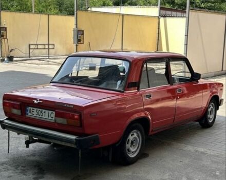 Красный ВАЗ 2107, объемом двигателя 1.5 л и пробегом 50 тыс. км за 1141 $, фото 1 на Automoto.ua
