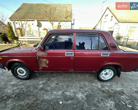 Красный ВАЗ 2107, объемом двигателя 1.45 л и пробегом 63 тыс. км за 500 $, фото 3 на Automoto.ua