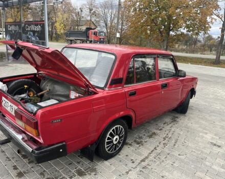 ВАЗ 2107 1992 в Стрые на Automoto.ua Красный ВАЗ 2107, объемом двигателя 1.5 л и пробегом 85 тыс. км за 594 $, фото 3 на Automoto.ua