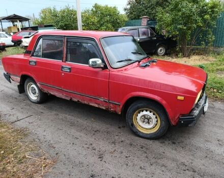 Червоний ВАЗ 2107, об'ємом двигуна 0 л та пробігом 222 тис. км за 350 $, фото 3 на Automoto.ua