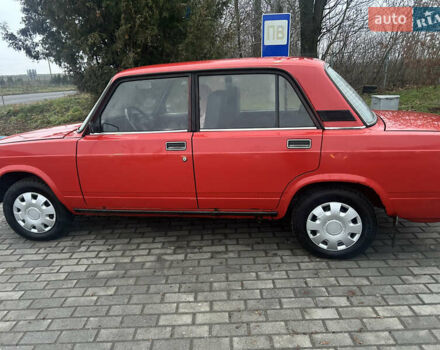Красный ВАЗ 2107, объемом двигателя 1.45 л и пробегом 35 тыс. км за 1600 $, фото 7 на Automoto.ua