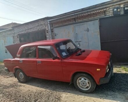 Красный ВАЗ 2107, объемом двигателя 1.5 л и пробегом 40 тыс. км за 800 $, фото 3 на Automoto.ua