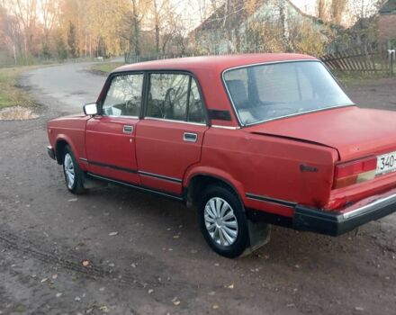 Красный ВАЗ 2107, объемом двигателя 1.3 л и пробегом 330 тыс. км за 375 $, фото 12 на Automoto.ua