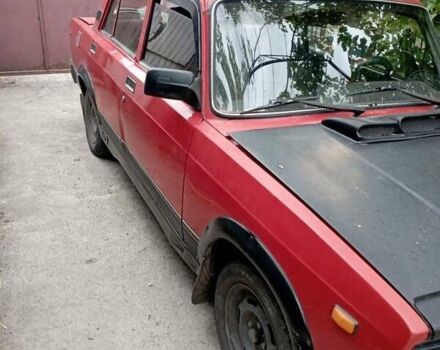 Красный ВАЗ 2107, объемом двигателя 1.5 л и пробегом 100 тыс. км за 850 $, фото 1 на Automoto.ua