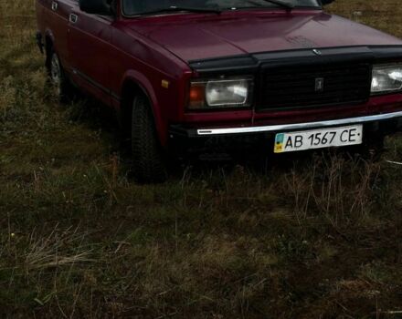 Красный ВАЗ 2107, объемом двигателя 1.5 л и пробегом 89 тыс. км за 592 $, фото 1 на Automoto.ua