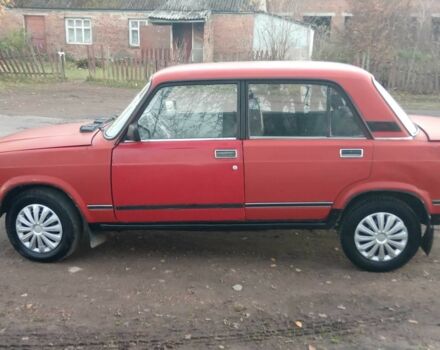 Красный ВАЗ 2107, объемом двигателя 1.3 л и пробегом 330 тыс. км за 375 $, фото 7 на Automoto.ua