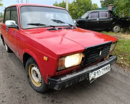 Червоний ВАЗ 2107, об'ємом двигуна 0 л та пробігом 222 тис. км за 350 $, фото 1 на Automoto.ua