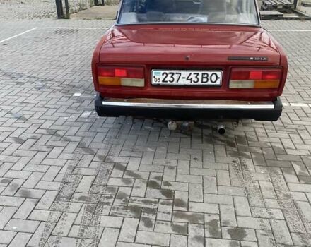 Красный ВАЗ 2107, объемом двигателя 1.5 л и пробегом 49 тыс. км за 650 $, фото 2 на Automoto.ua