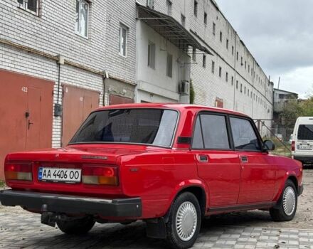 Красный ВАЗ 2107, объемом двигателя 1.5 л и пробегом 155 тыс. км за 1900 $, фото 3 на Automoto.ua
