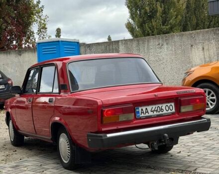 Красный ВАЗ 2107, объемом двигателя 1.5 л и пробегом 155 тыс. км за 1900 $, фото 1 на Automoto.ua