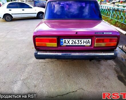 Красный ВАЗ 2107, объемом двигателя 1.5 л и пробегом 610 тыс. км за 600 $, фото 2 на Automoto.ua