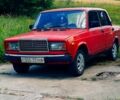 Красный ВАЗ 2107, объемом двигателя 1.5 л и пробегом 150 тыс. км за 800 $, фото 1 на Automoto.ua