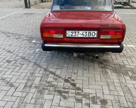 Красный ВАЗ 2107, объемом двигателя 1.5 л и пробегом 49 тыс. км за 650 $, фото 3 на Automoto.ua