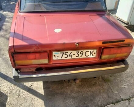 Красный ВАЗ 2107, объемом двигателя 0 л и пробегом 300 тыс. км за 363 $, фото 2 на Automoto.ua