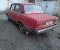 Красный ВАЗ 2107, объемом двигателя 1 л и пробегом 150 тыс. км за 592 $, фото 3 на Automoto.ua