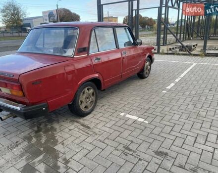 Красный ВАЗ 2107, объемом двигателя 1.5 л и пробегом 49 тыс. км за 650 $, фото 3 на Automoto.ua