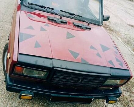 Красный ВАЗ 2107, объемом двигателя 1.2 л и пробегом 69 тыс. км за 708 $, фото 3 на Automoto.ua