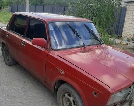 Червоний ВАЗ 2107, об'ємом двигуна 1.6 л та пробігом 200 тис. км за 400 $, фото 4 на Automoto.ua