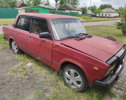 Червоний ВАЗ 2107, об'ємом двигуна 1.6 л та пробігом 300 тис. км за 542 $, фото 2 на Automoto.ua