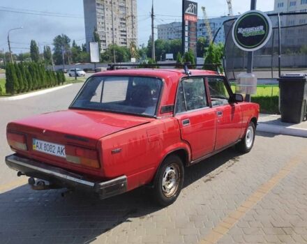Красный ВАЗ 2107, объемом двигателя 1.5 л и пробегом 70 тыс. км за 550 $, фото 2 на Automoto.ua