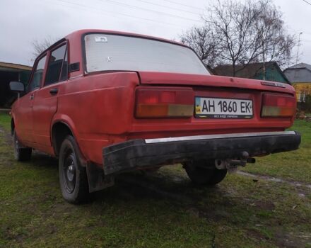 Красный ВАЗ 2107, объемом двигателя 1.6 л и пробегом 100 тыс. км за 714 $, фото 1 на Automoto.ua