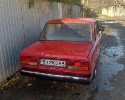 Красный ВАЗ 2107, объемом двигателя 3 л и пробегом 54 тыс. км за 555 $, фото 3 на Automoto.ua