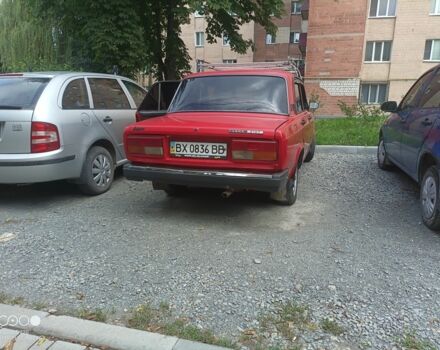 Красный ВАЗ 2107, объемом двигателя 1.5 л и пробегом 10 тыс. км за 900 $, фото 3 на Automoto.ua